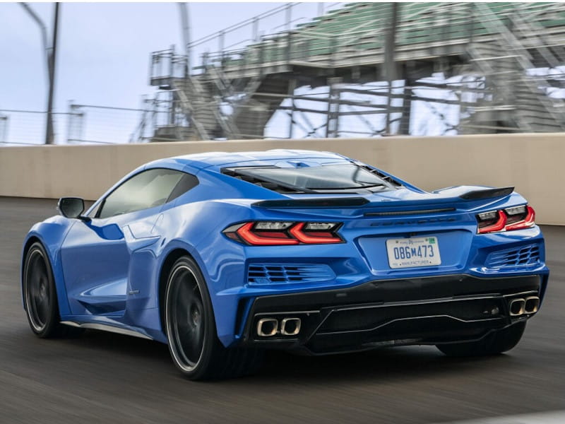 Formatki PPF do karoserii Chevrolet Corvette E-Ray (2024) – zestaw