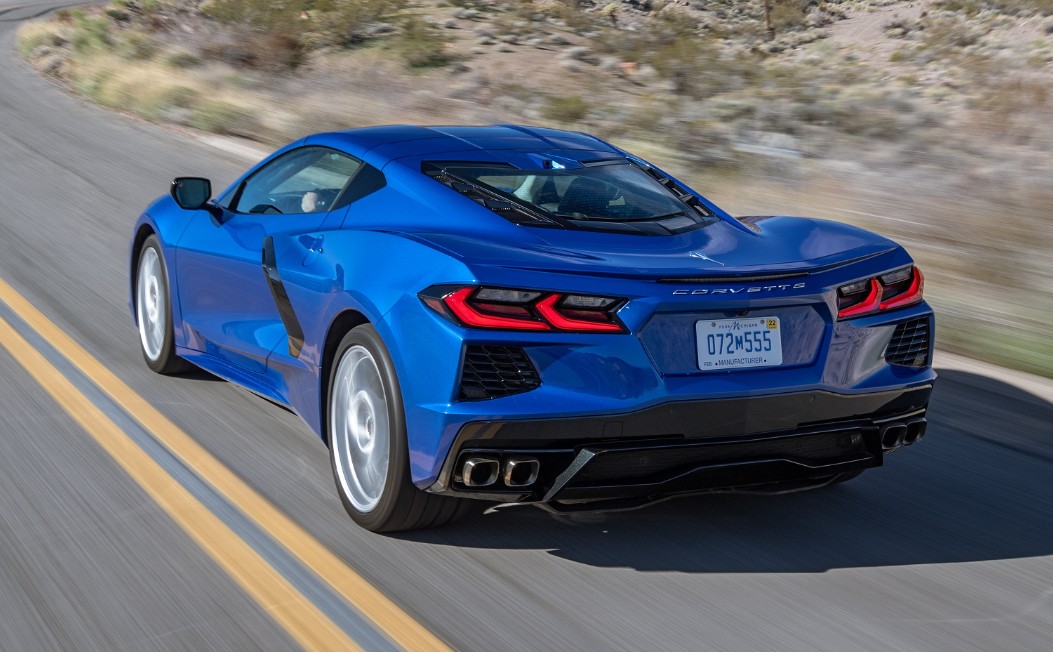 Formatki PPF do karoserii Chevrolet Corvette Stingray (2020) – zestaw
