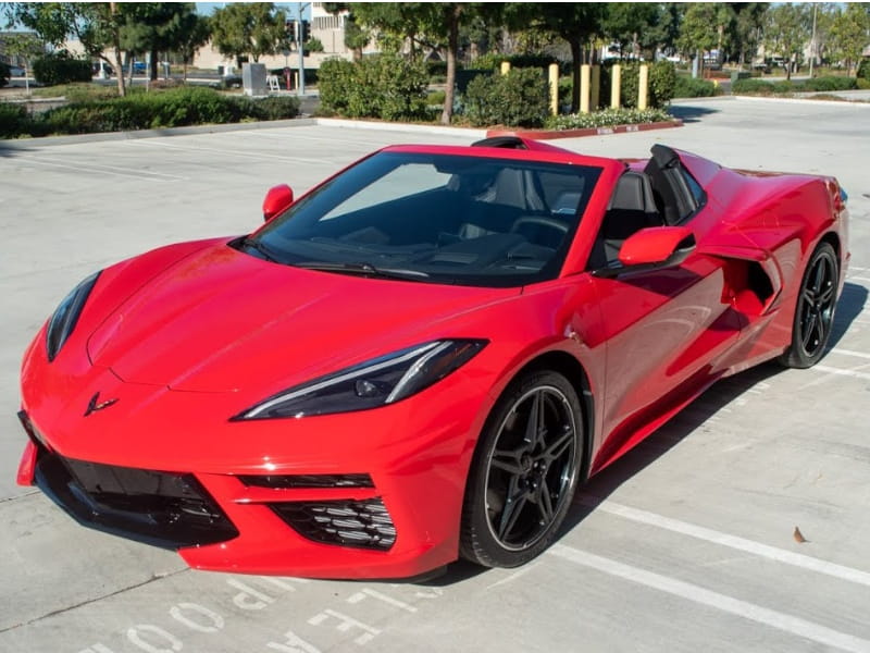 Formatki PPF do karoserii Chevrolet Corvette Stingray (2020) Convertible – zestaw
