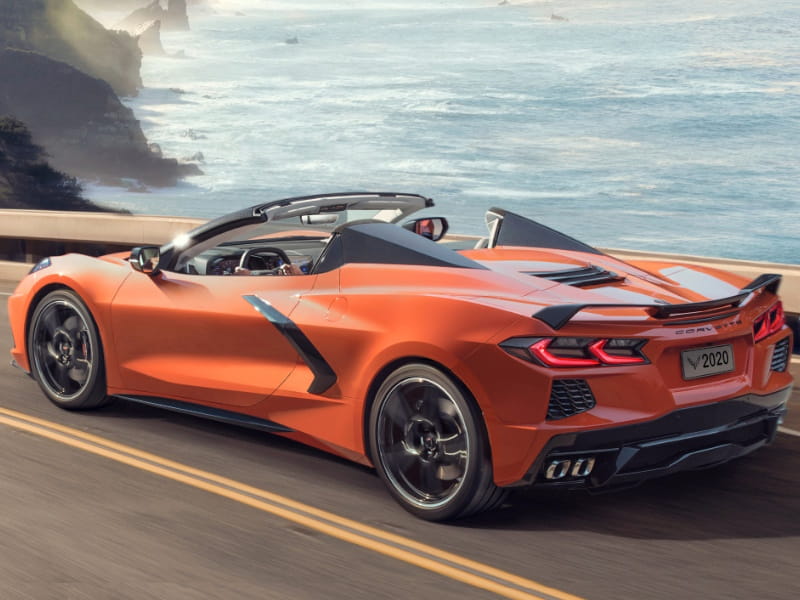 Formatki PPF do karoserii Chevrolet Corvette Stingray (2020) Convertible – zestaw