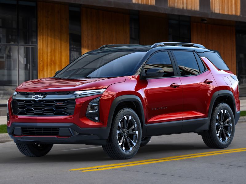 Formatki PPF do karoserii Chevrolet Equinox (2025) RS – zestaw