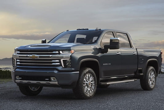 Formatki PPF do karoserii Chevrolet Silverado (2020) 2500 HD High Country Crew Cab – zestaw