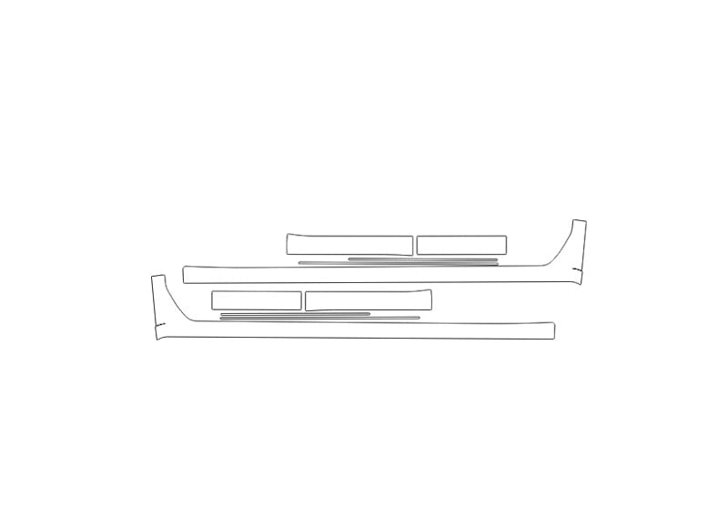 Formatki PPF do karoserii Chevrolet Silverado (2022) ZR2 – zestaw
