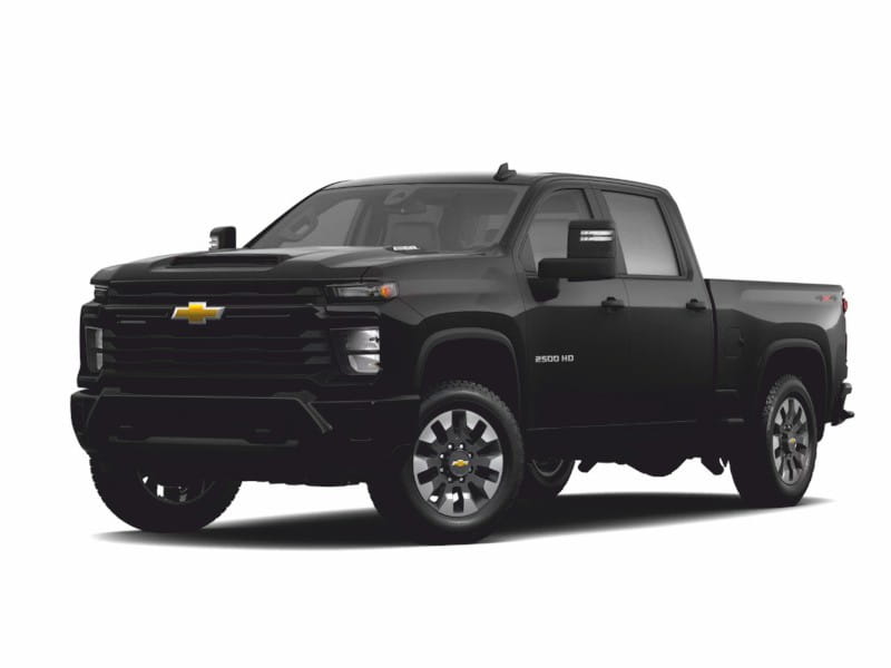 Formatki PPF do karoserii Chevrolet Silverado (2024) 2500 HD Custom – zestaw