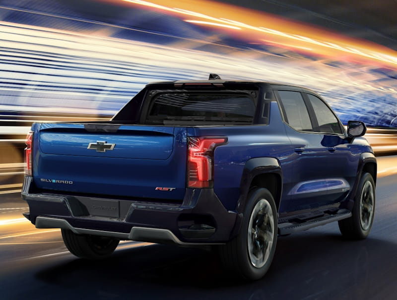 Formatki PPF do karoserii Chevrolet Silverado (2024) RST EV – zestaw