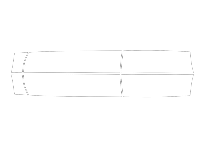 Formatki PPF do karoserii Chevrolet Tahoe Z71 (2020) – zestaw