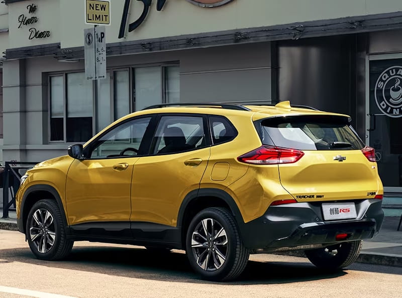 Formatki PPF do karoserii Chevrolet Tracker (2022) RS (China) – zestaw