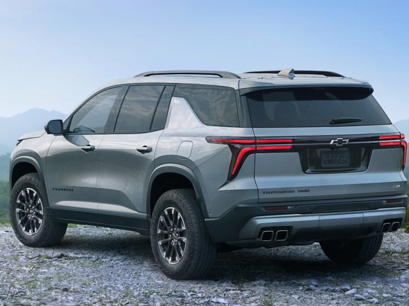 Formatki PPF do karoserii Chevrolet Traverse (2024) Z71 – zestaw