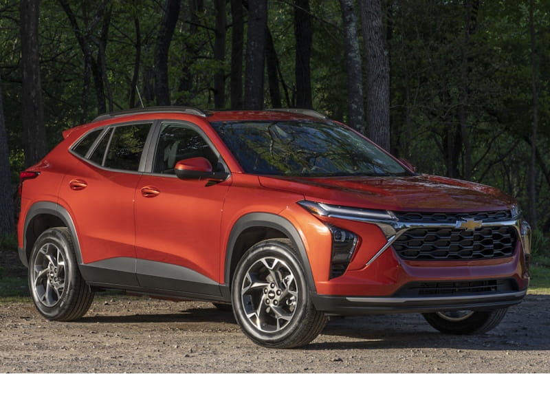 Formatki PPF do karoserii Chevrolet Trax (2023) LT – zestaw