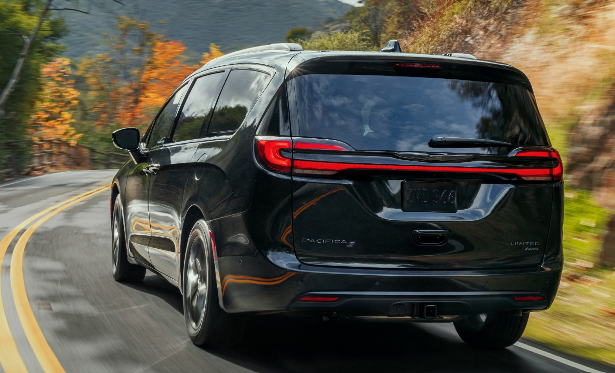Formatki PPF do karoserii Chrysler Pacifica (2021) Tourning – zestaw