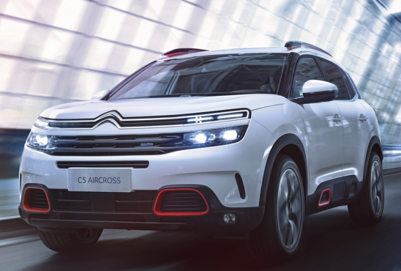 Formatki PPF do karoserii Citroen C5 Aircross (2018) – zestaw