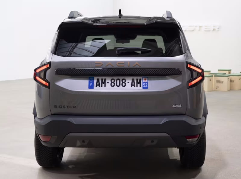 Formatki PPF do karoserii Dacia Bigster (2025) – zestaw