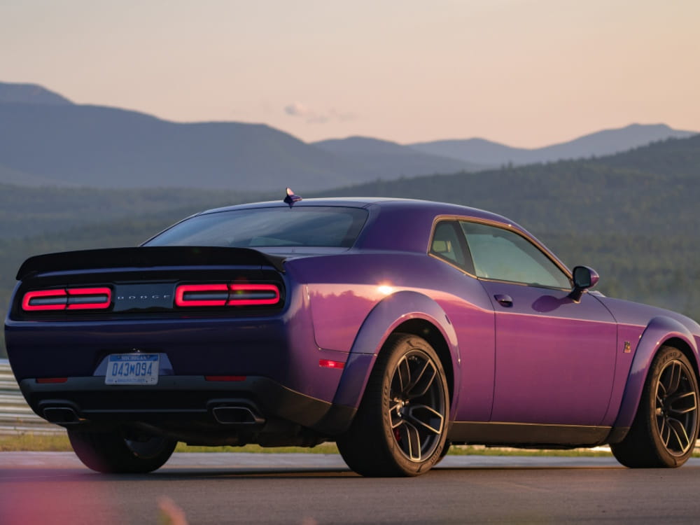 Formatki PPF do karoserii Dodge Challenger RT Scat Pack Widebody (2023) – zestaw