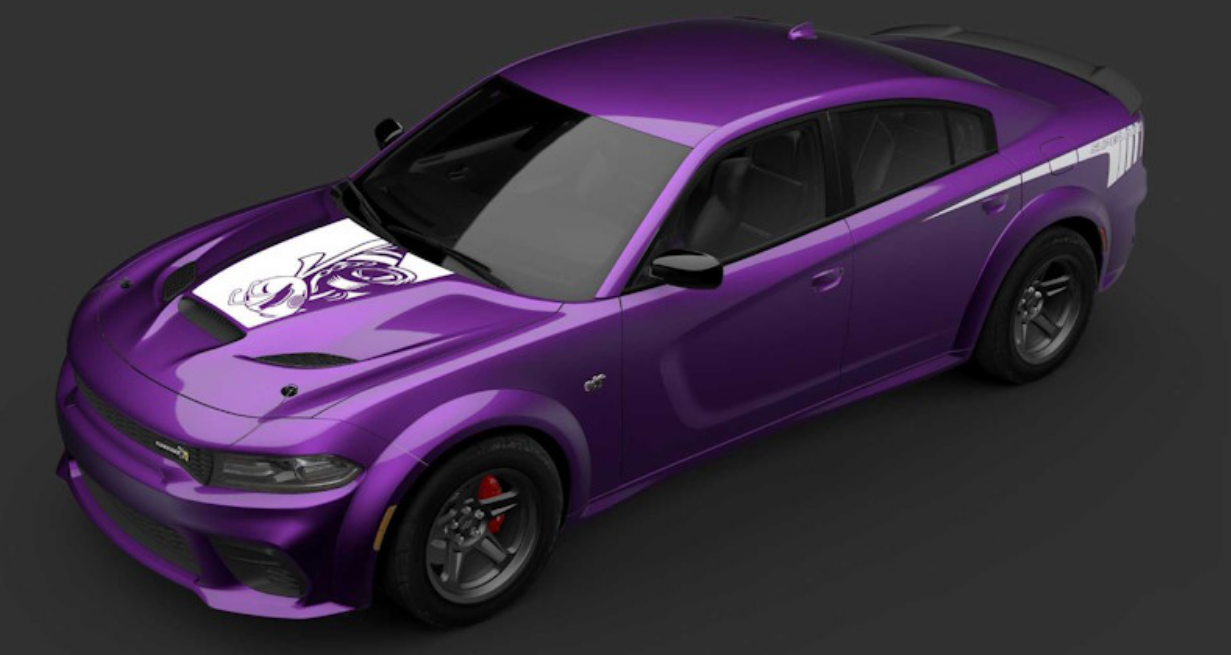 Formatki PPF do karoserii Dodge Charger (2023) Super Bee Widebody – zestaw