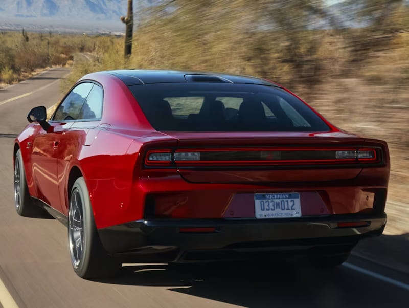 Formatki PPF do karoserii Dodge Charger (2024) Daytona RT – zestaw