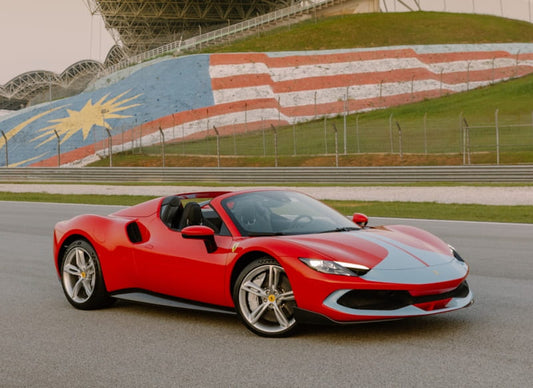 Formatki PPF do karoserii Ferrari 296 GTS Assetto Fiorano (2021) – zestaw