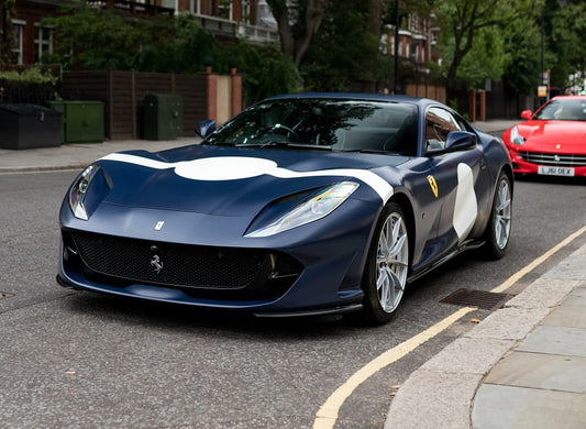 Formatki PPF do karoserii Ferrari 812 (2020) – zestaw