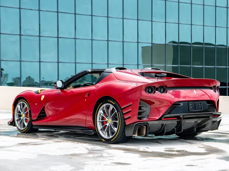 Formatki PPF do karoserii Ferrari 812 (2023) Competizione A Spider – zestaw