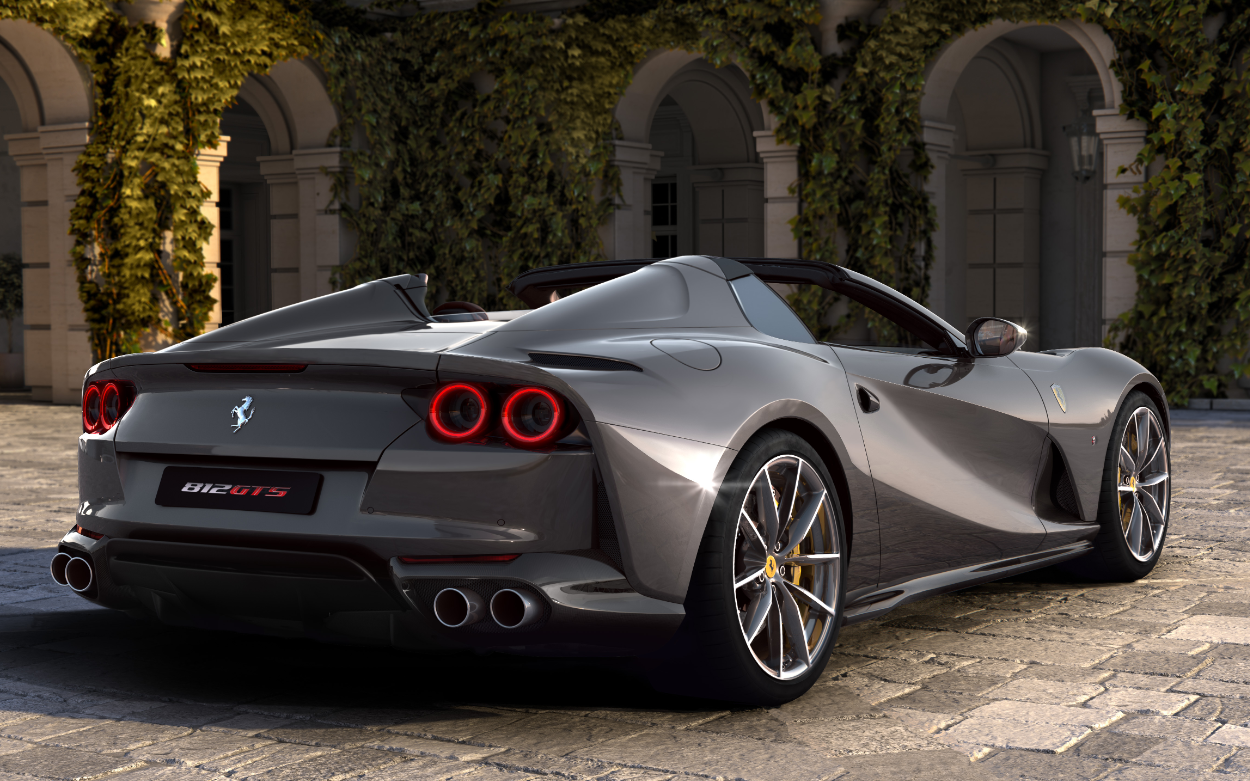 Formatki PPF do karoserii Ferrari 812 GTS (2020) Convertible – zestaw