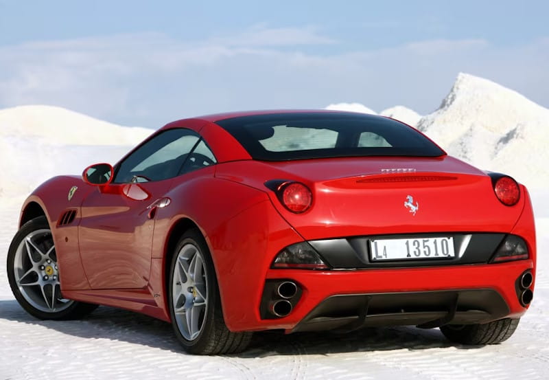Formatki PPF do karoserii Ferrari California (2008) – zestaw