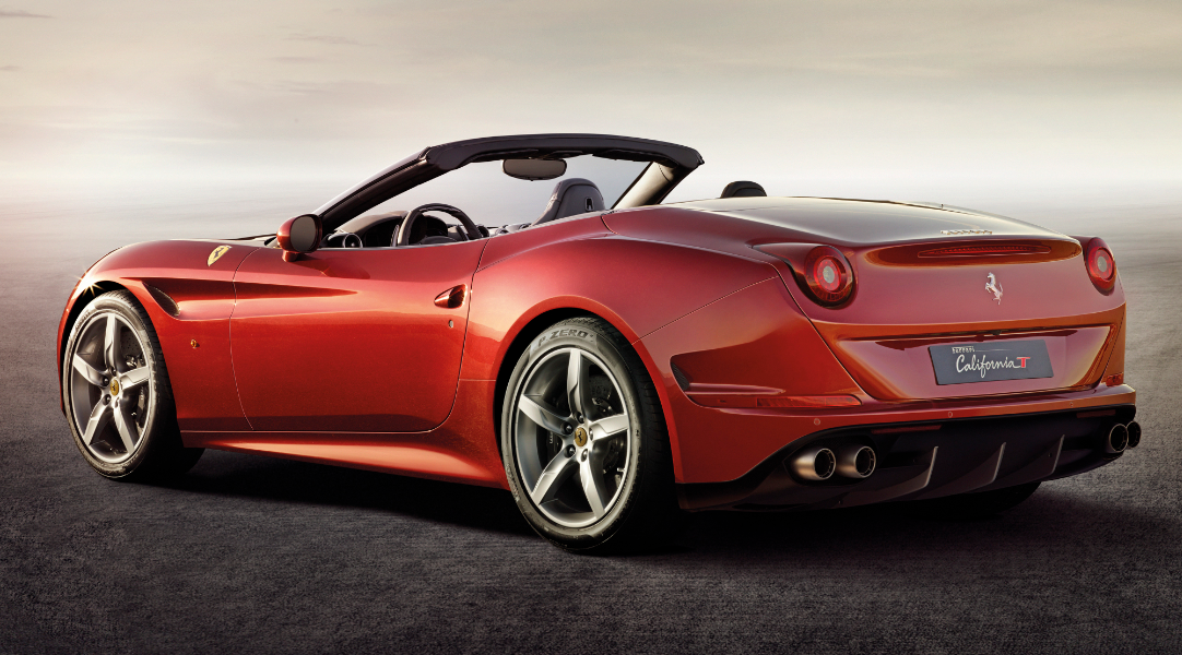 Formatki PPF do karoserii Ferrari California T (2015) – zestaw