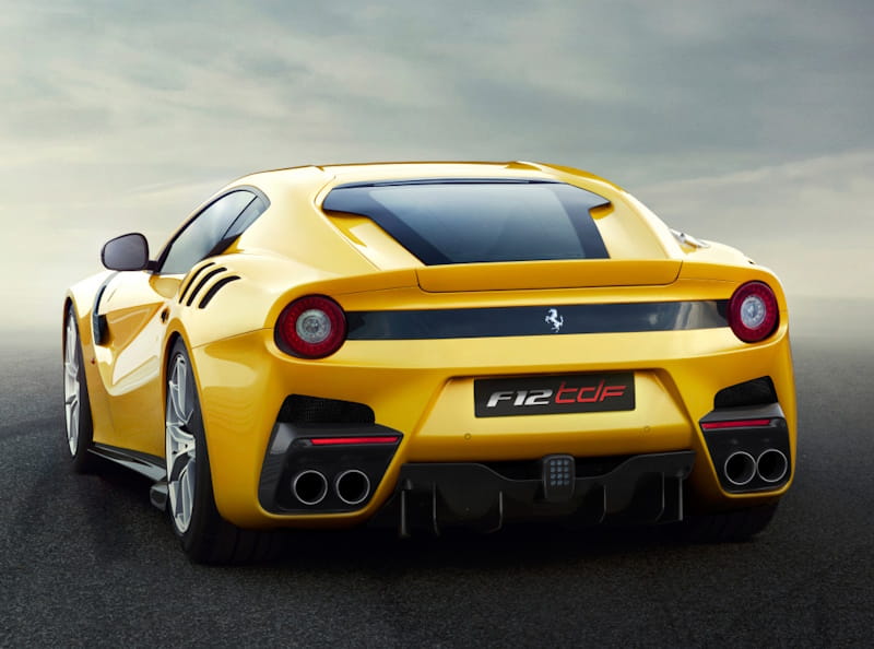 Formatki PPF do karoserii Ferrari F12tdf (2015) – zestaw