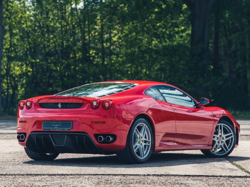 Formatki PPF do karoserii Ferrari F430 (2009) – zestaw