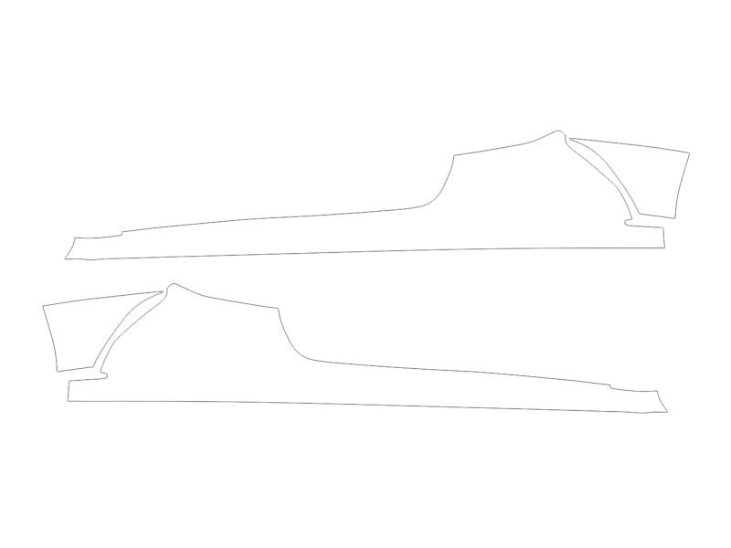 Formatki PPF do karoserii Ferrari F430 (2009) Scuderia – zestaw