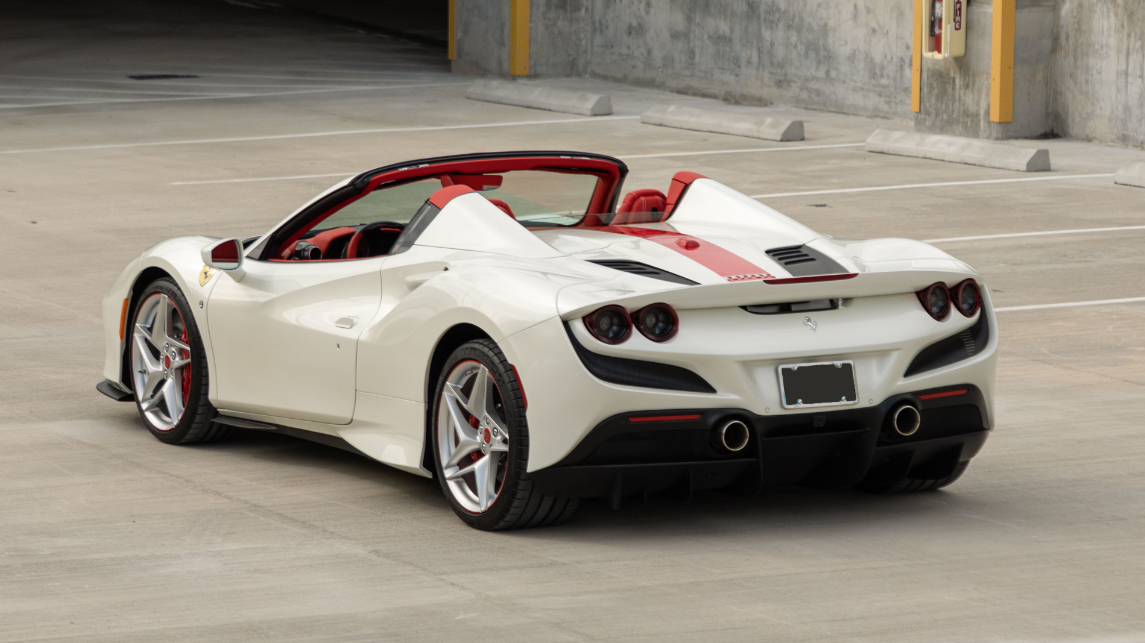 Formatki PPF do karoserii Ferrari F8 (2020) Spider – zestaw