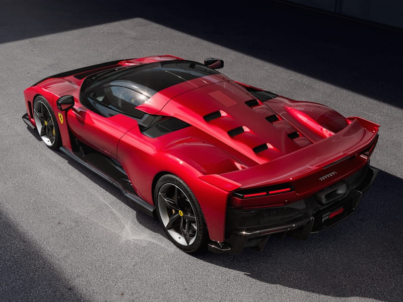 Formatki PPF do karoserii Ferrari F80 (2025) – zestaw