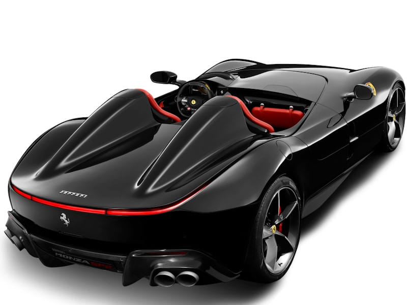 Formatki PPF do karoserii Ferrari Monza SP2 (2023) – zestaw