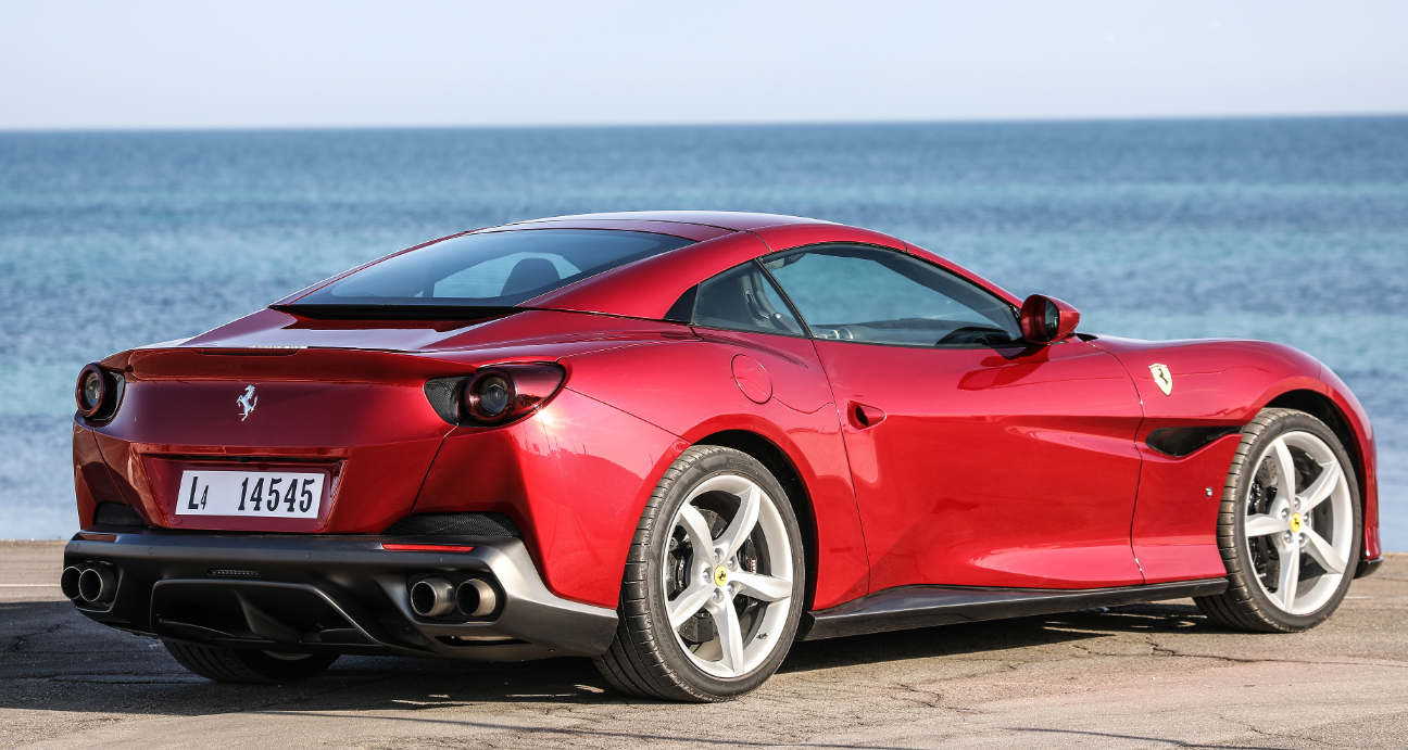 Formatki PPF do karoserii Ferrari Portofino (2018) – zestaw