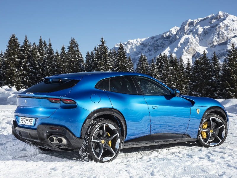 Formatki PPF do karoserii Ferrari Purosangue (2022) – zestaw