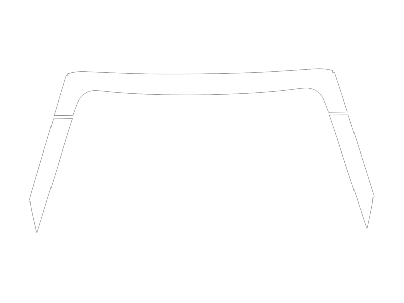 Formatki PPF do karoserii Ferrari Roma (2024) Spider – zestaw