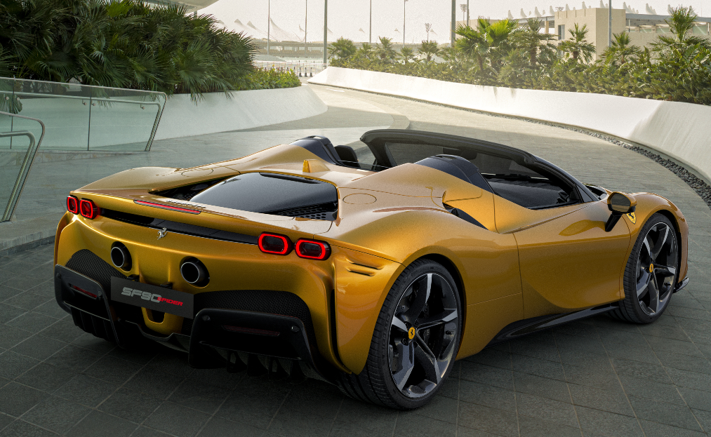 Formatki PPF do karoserii Ferrari SF 90 (2021) Spider – zestaw
