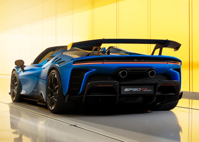 Formatki PPF do karoserii Ferrari SF90 (2024) XX Spider – zestaw
