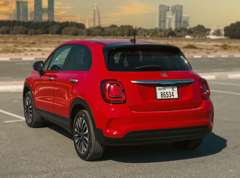Formatki PPF do karoserii Fiat 500X (2023) Pop – zestaw