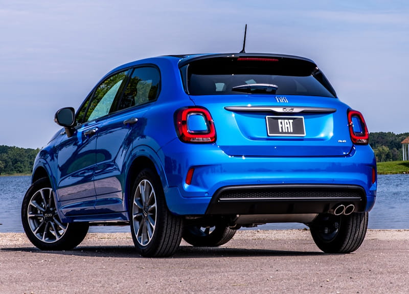 Formatki PPF do karoserii Fiat 500X (2023) Sport – zestaw