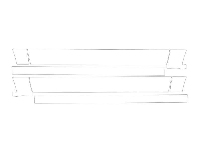 Formatki PPF do karoserii Ford Bronco (2021) 2 Doors – zestaw