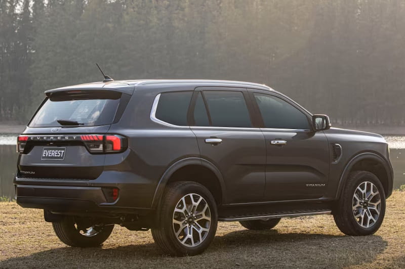 Formatki PPF do karoserii Ford Everest (2022) – zestaw