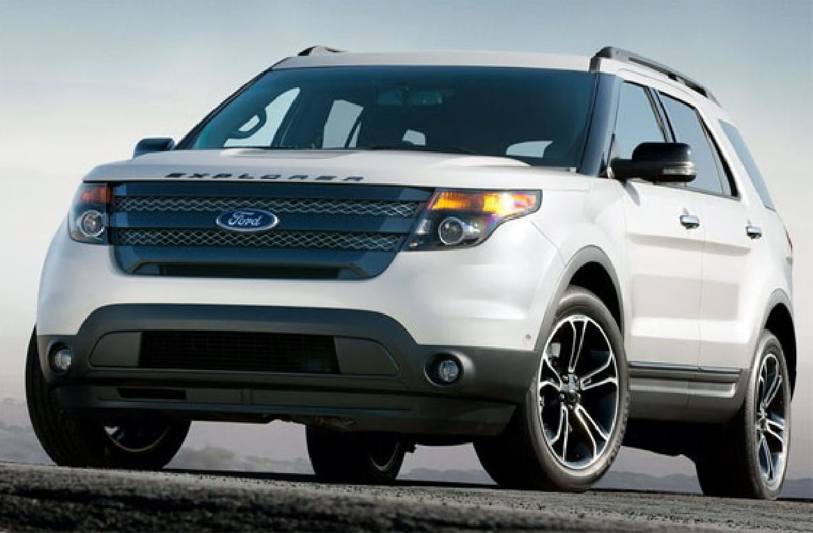 Formatki PPF do karoserii Ford Explorer (2013) – zestaw