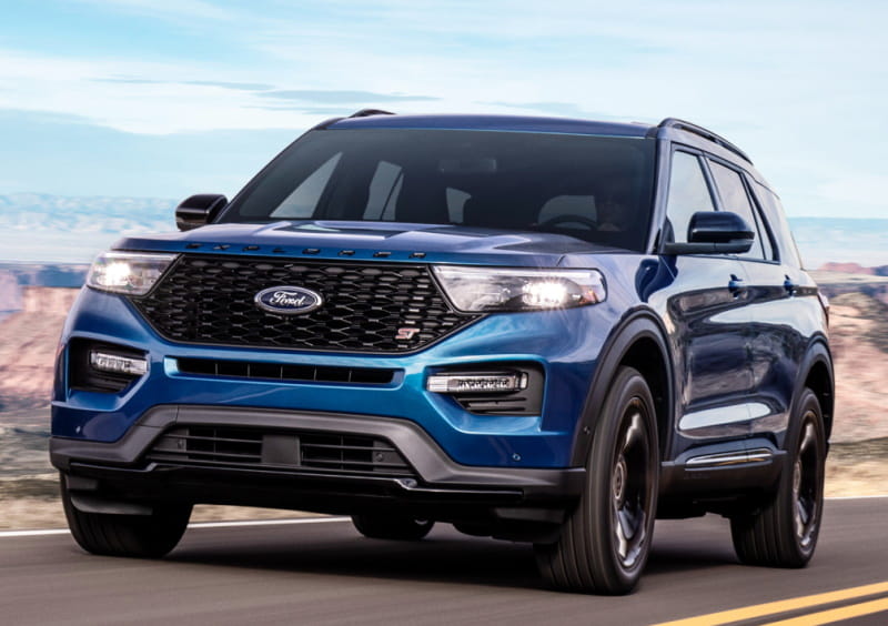 Formatki PPF do karoserii Ford Explorer (2020) ST – zestaw
