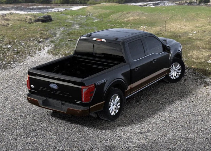 Formatki PPF do karoserii Ford F-150 (2024) King Ranch – zestaw