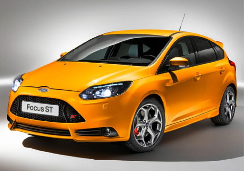 Formatki PPF do karoserii Ford Focus (2012) ST – zestaw
