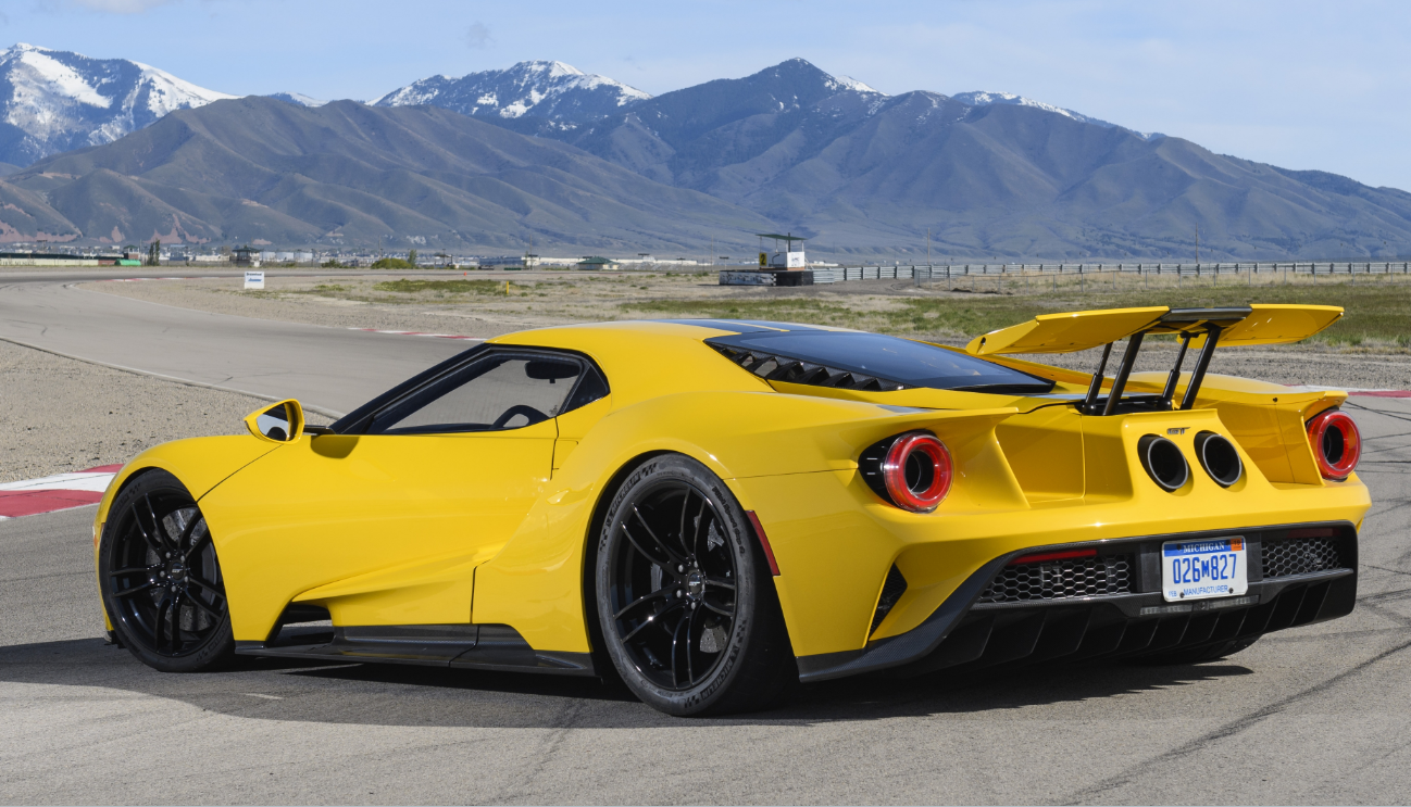 Formatki PPF do karoserii Ford GT (2018) – zestaw