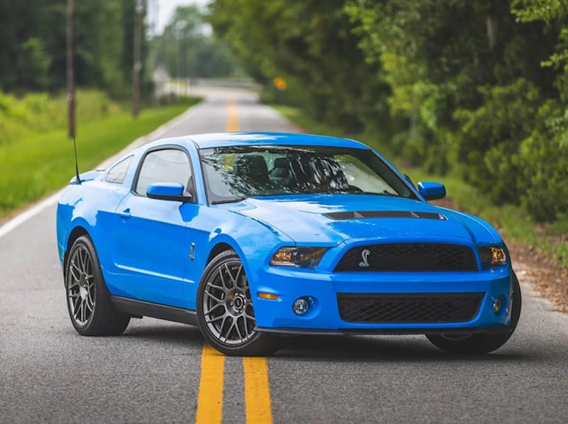 Formatki PPF do karoserii Ford Mustang (2013) Shelby GT500 – zestaw