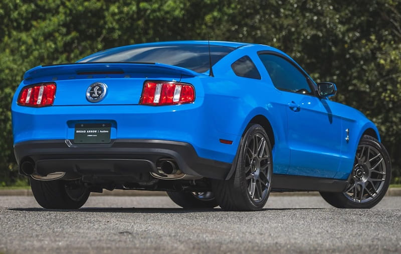 Formatki PPF do karoserii Ford Mustang (2013) Shelby GT500 – zestaw