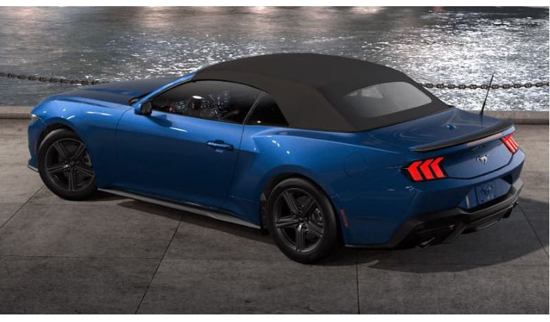 Formatki PPF do karoserii Ford Mustang (2024) EcoBoost Convertible – zestaw