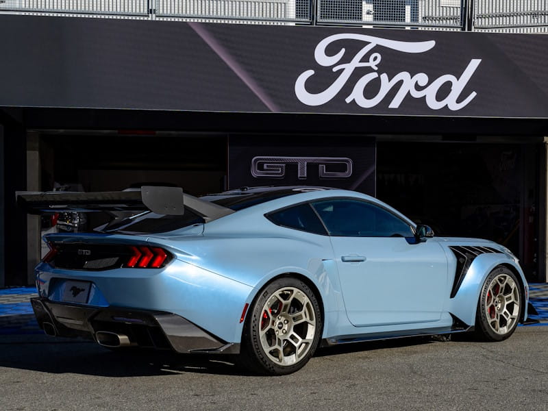 Formatki PPF do karoserii Ford Mustang (2025) GTD Performance Pack – zestaw