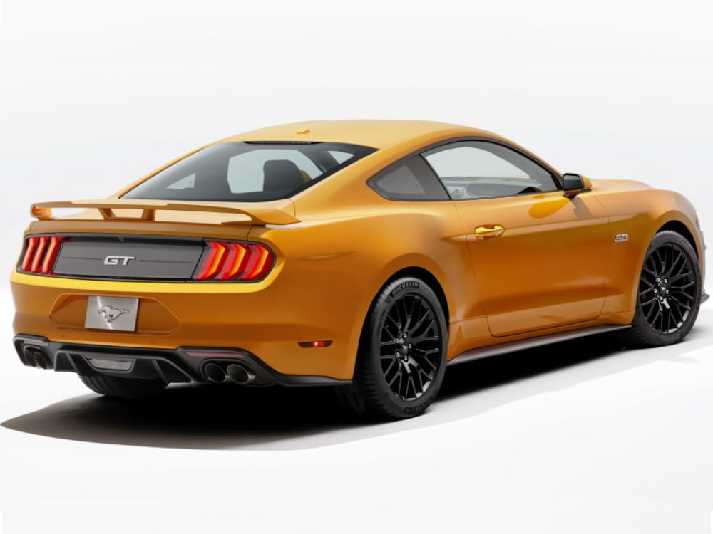 Formatki PPF do karoserii Ford Mustang GT (2018) – zestaw